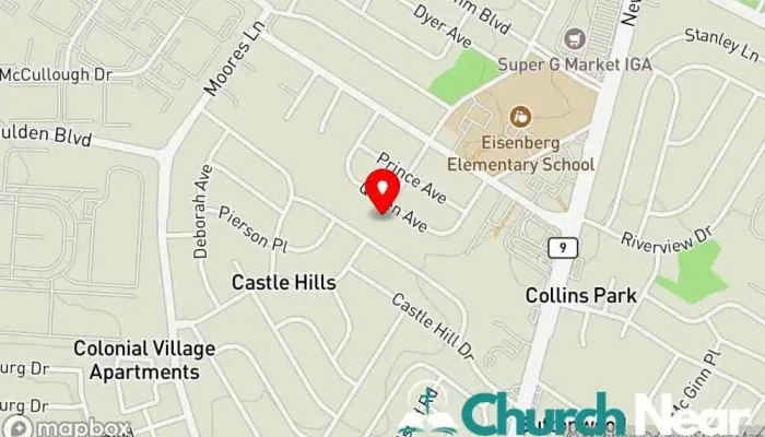 Church On The Rock Ministries -  Map - New Castle