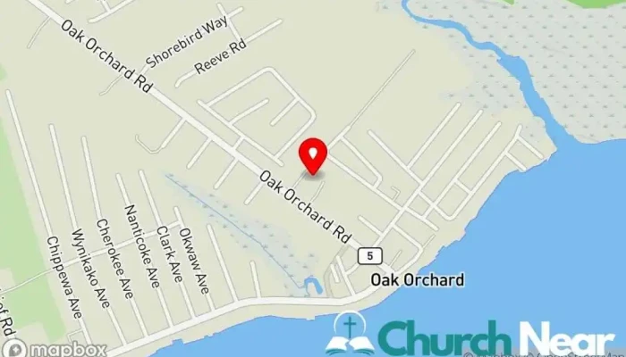 Community Church Of Oak Orchard -  Map - Millsboro