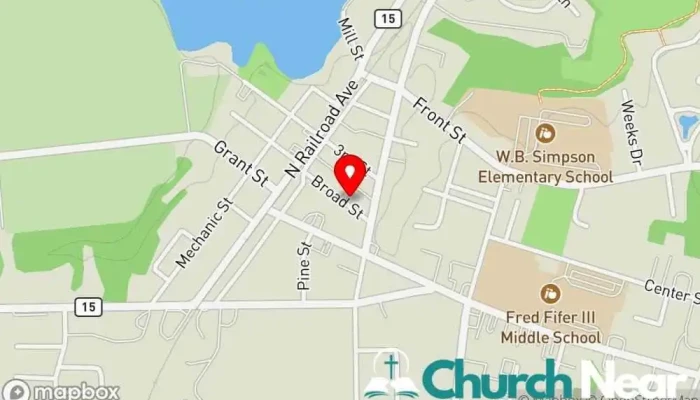 map of Deep Water Church Church in Wyoming