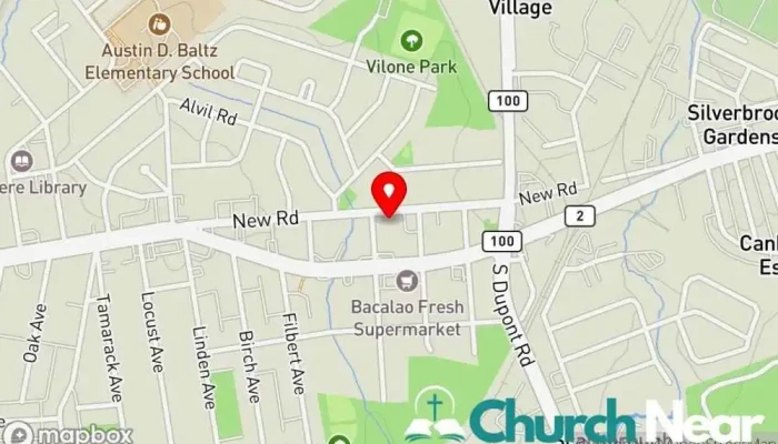 map of Elsmere Presbyterian Church Presbyterian church in Wilmington