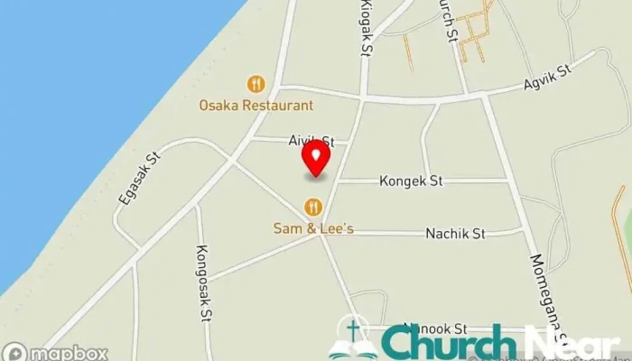 Inupiat Assembly Of God Church Map - Utqiagvik