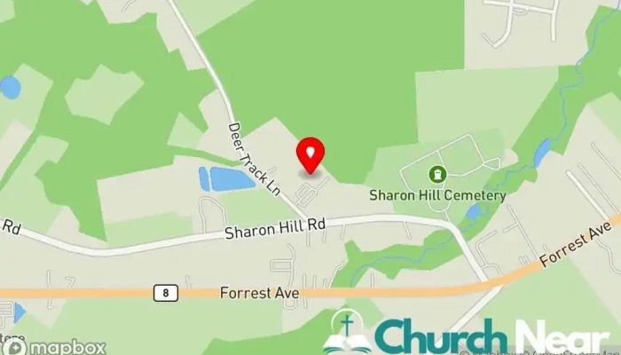 map of Maranatha Fellowship Mennonite church, Church in Dover