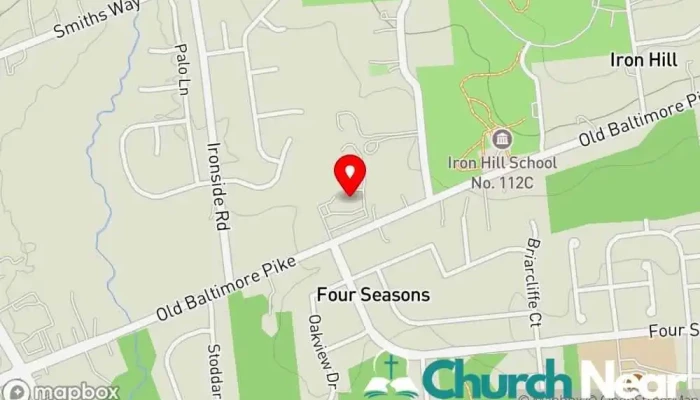 map of Praise Assembly Church in Newark
