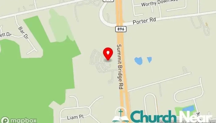 map of Reach Church Church in Bear