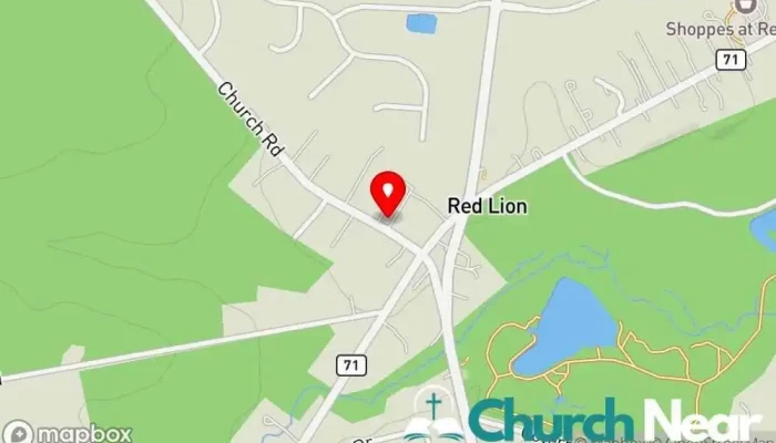 map of Rebuilders Apostolic Ministry Religious organization in Bear