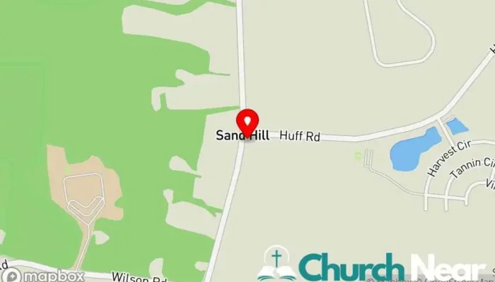 Sand Hill Church -  Map - Georgetown