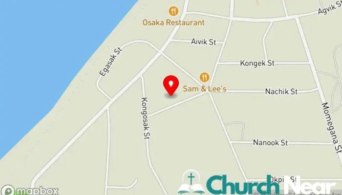 St Patrick Catholic Church Map - Utqiagvik