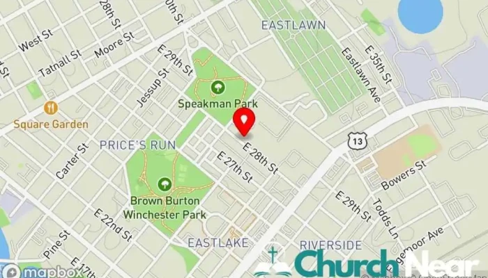The Glorious Church Of The Lord Jesus Christ Of The Apostolic Faith -  Map - Wilmington