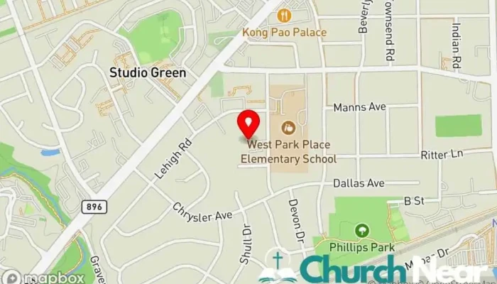 map of Unitarian Universalist Fellowship of Newark Unitarian Universalist Church, Banquet hall, Buddhist temple, Church in Newark