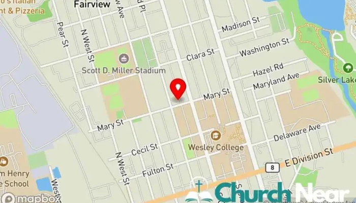 map of Women In Unity Unity church in Dover